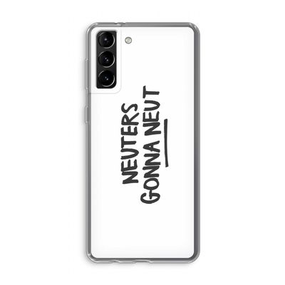 Neuters: Samsung Galaxy S21 Plus Transparant Hoesje