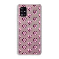 GIRL POWER: Samsung Galaxy A51 5G Transparant Hoesje