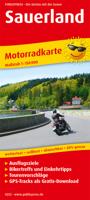 Wegenkaart - landkaart 252 Motorkarte Sauerland | Publicpress