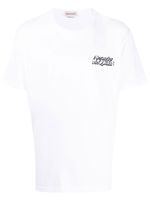 Alexander McQueen t-shirt à logo imprimé - Blanc - thumbnail