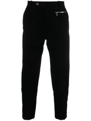 Balmain pantalon fuselé à coupe courte - Noir