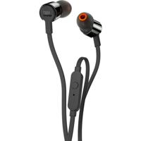 JBL T210 In Ear oordopjes Kabel Zwart Headset