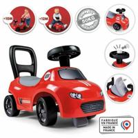 Driewieler Smoby Zwart Rood 2 in 1 Driewieler Smoby Zwart Rood 2 in 1