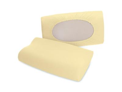 Schlafgut Schlafgut Pure flexible Kussensloop S-XL 164 Yellow Mid