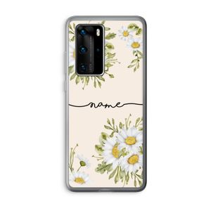 Daisies: Huawei P40 Pro Transparant Hoesje