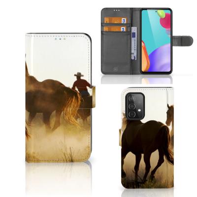 Samsung Galaxy A52 | Telefoonhoesje | Met pasjeshouder | Design Cowboy