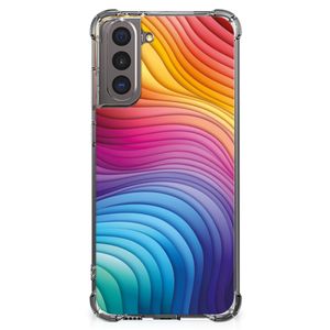 Shockproof Case voor Samsung Galaxy S21 Regenboog