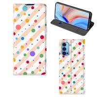 OPPO Reno4 Pro 5G | Hoesje met Magneet | Dots