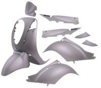 Plaatset 10-delig Edge voor Sym Mio - mat grijs