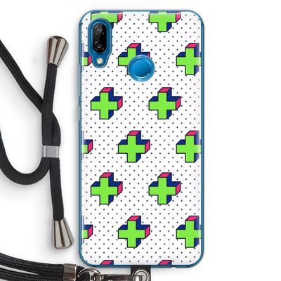 8-bit N°10: Huawei P20 Lite Transparant Hoesje met koord