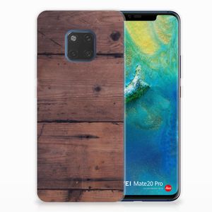 Huawei Mate 20 Pro Bumper Hoesje Old Wood