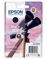 Epson 502 4.6ml 210pagina's Zwart inktcartridge - thumbnail