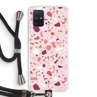Terrazzo N°15: Samsung Galaxy A71 Transparant Hoesje met koord