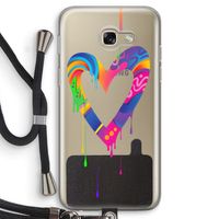 Melts My Heart: Samsung Galaxy A5 (2017) Transparant Hoesje met koord