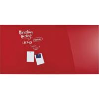 magnetoplan 13409006 Glazen magneetbord (b x h) 1000 mm x 2000 mm Rood