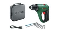 Bosch Groen EasyHammer 12V Accu Boorhamer | 0,5 J | Incl 2 boren en 6 lange bits | In doos - 06039D0000 - thumbnail