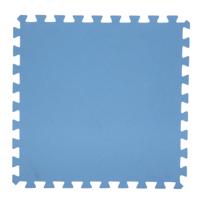 Neka Puzzelmat - 8x stuks - foam zwembadtegels - blauw - 50x50 cm - fitnessmat