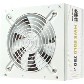 CoolerMaster PSU MWE Gold 750 V3 - Non Modular - White