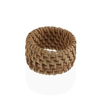 Servetring Versa Bruin Rotan 5 x 3 x 5 cm