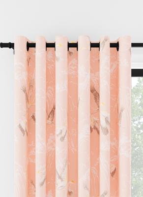 Laura Ashley Animalia Blush Ringgordijn