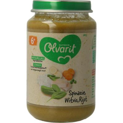 Olvarit Spinazie witvis rijst 6M10