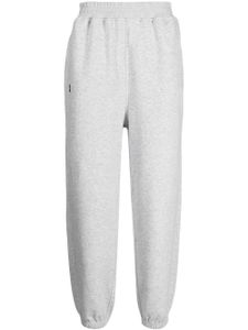 izzue pantalon de jogging à imprimé graphique - Gris