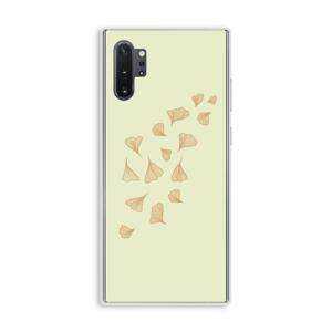 Falling Leaves: Samsung Galaxy Note 10 Plus Transparant Hoesje