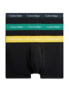 Calvin Klein - 3p Low R Trunk - Cotton Stretch -