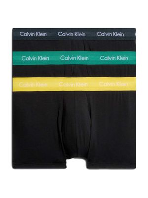 Calvin Klein - 3p Low R Trunk - Cotton Stretch - CA9, Maat:M