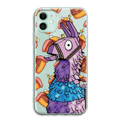 Loot Burger: iPhone 11 Transparant Hoesje