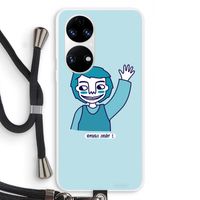 Zwaai: Huawei P50 Transparant Hoesje met koord