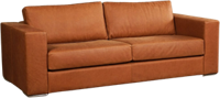 Leren bank Flow, 3-zitsbank - Echt leer, Modern, Comfortabel en kies uit meer dan 150+ kleuren - Ontdek de Vele Leersoorten en Kleuren bij ShopX
