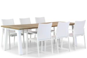 Lifestyle Rome/Glasgow 240 cm dining tuinset 7-delig