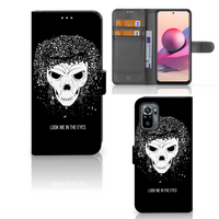 Telefoonhoesje met Naam Xiaomi Redmi Note 10S | 10 4G | Poco M5s Skull Hair