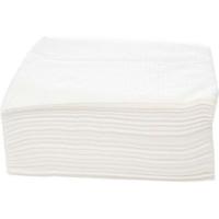 Servetten 24x24cm 1 laags 400 stuks wit