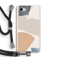 Formo: Pixel 3 XL Transparant Hoesje met koord
