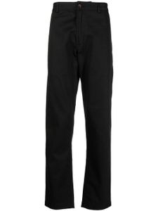 Universal Works pantalon de costume slim à quatre poches - Noir