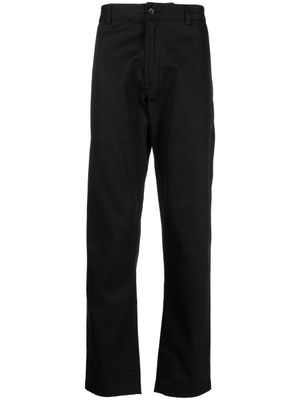 Universal Works pantalon droit à coupe quatre poches - Noir