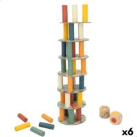 Bouwspel Woomax 36 Onderdelen (6 Stuks)