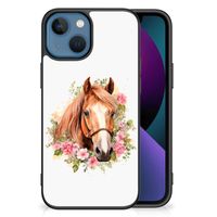 Dierenprint Telefoonhoesje voor Apple iPhone 13 Paard - thumbnail