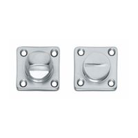 Intersteel WC slot vierkant chroom mat Intersteel WC slot vierkant chroom mat