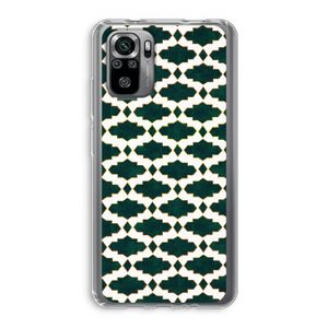 Moroccan tiles: Xiaomi Redmi Note 10S Transparant Hoesje