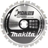 Makita Afkortzaagblad voor Hout | Specialized: Noest/Spijker | Ø 190mm Asgat 20mm 24T - B-40587