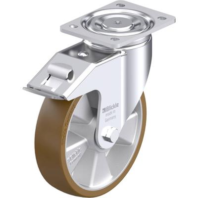 Blickle LH-ALB 200K-FI Plaatstalen zwenkwiel Wieldiameter: 200 mm Draagvermogen (max.): 800 kg 1 stuk(s)