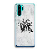 Partner in crime: Huawei P30 Pro Transparant Hoesje