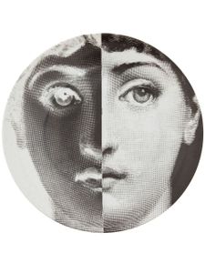 Fornasetti assiette "Tema e variazioni" - Gris