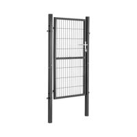 Tuinpoort - 105 x 211 cm - staal (powder coated)