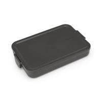 Brabantia lunchbox make & take plat donkergrijs