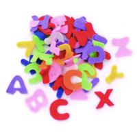 Hobby vilt gekleurde vilten letters - van 2,5 cm - 50x stuks - Knutselen - Alfabet letters Hobby vilt gekleurde vilten letters - van 2,5 cm - 50x stuks - Knutselen - Alfabet letters