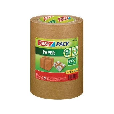 Tesa Verpakkingstape bruin - 3 x 50m x 50mm